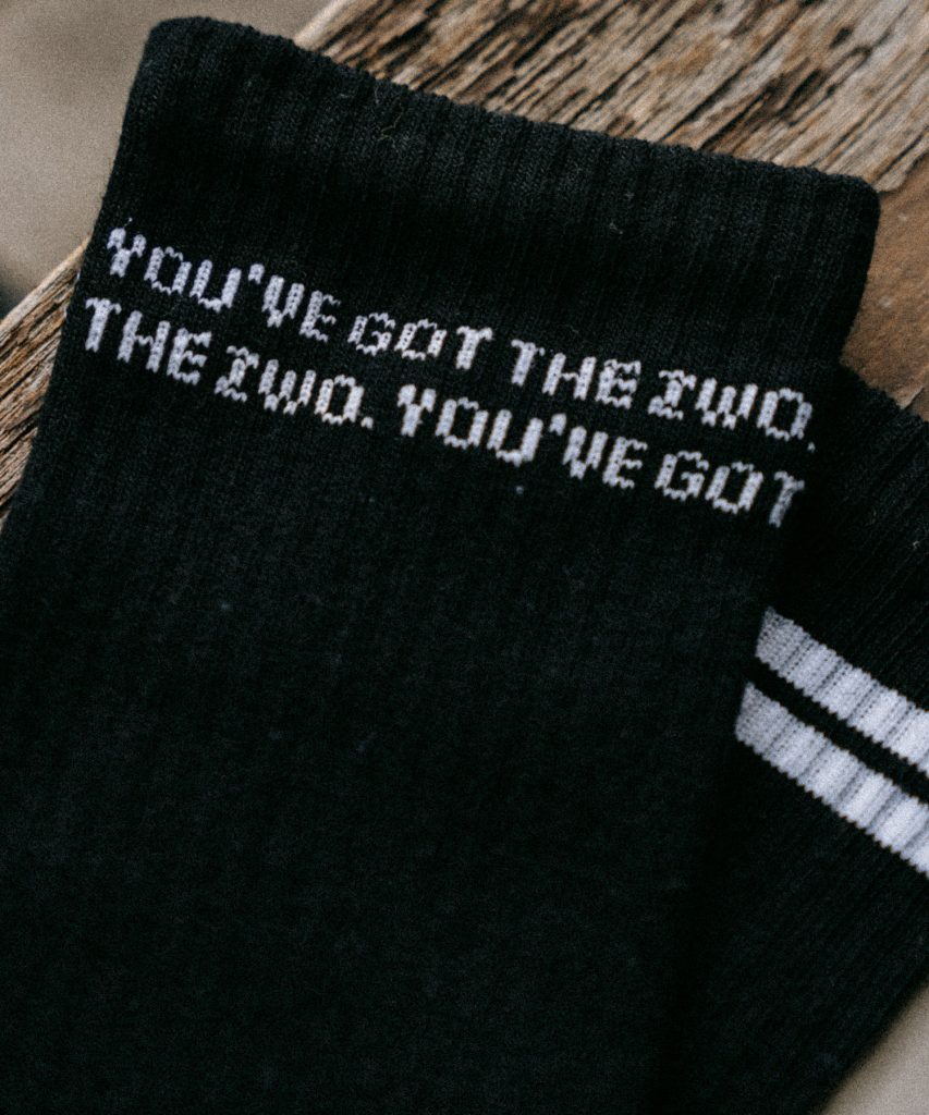 Socken "you've got the zwo" von Zwo