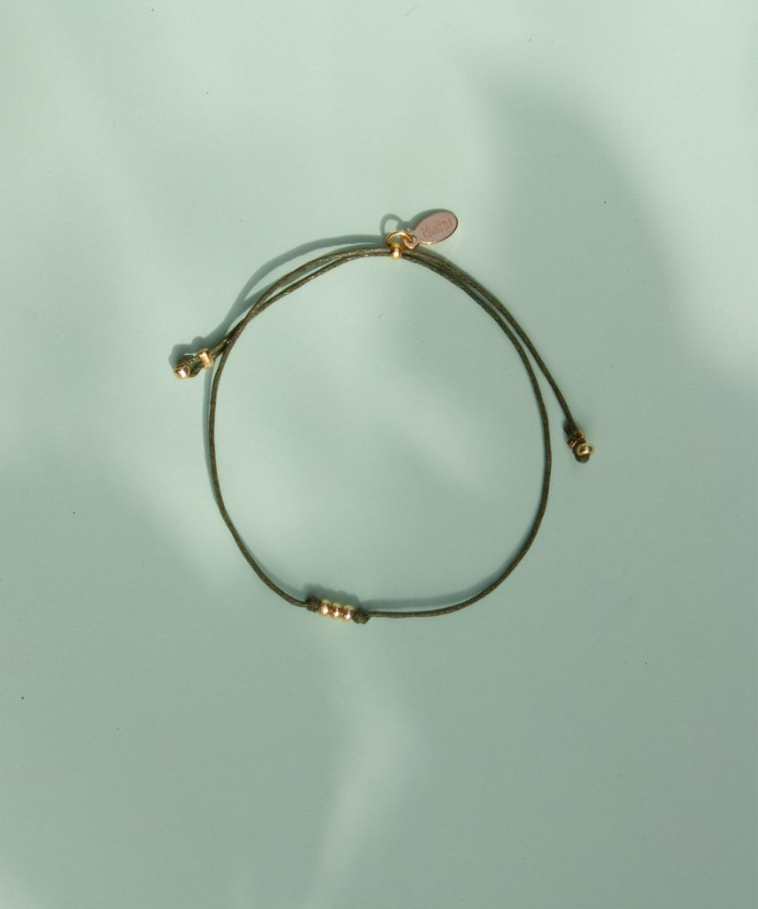 Armband mit Perlen von Klunkar